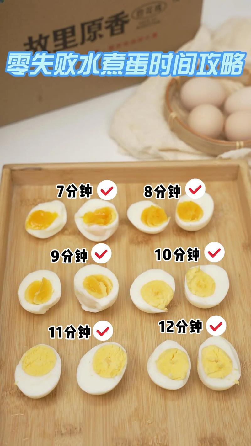 煮蛋器煮不熟蛋?水量和时间设置有技巧