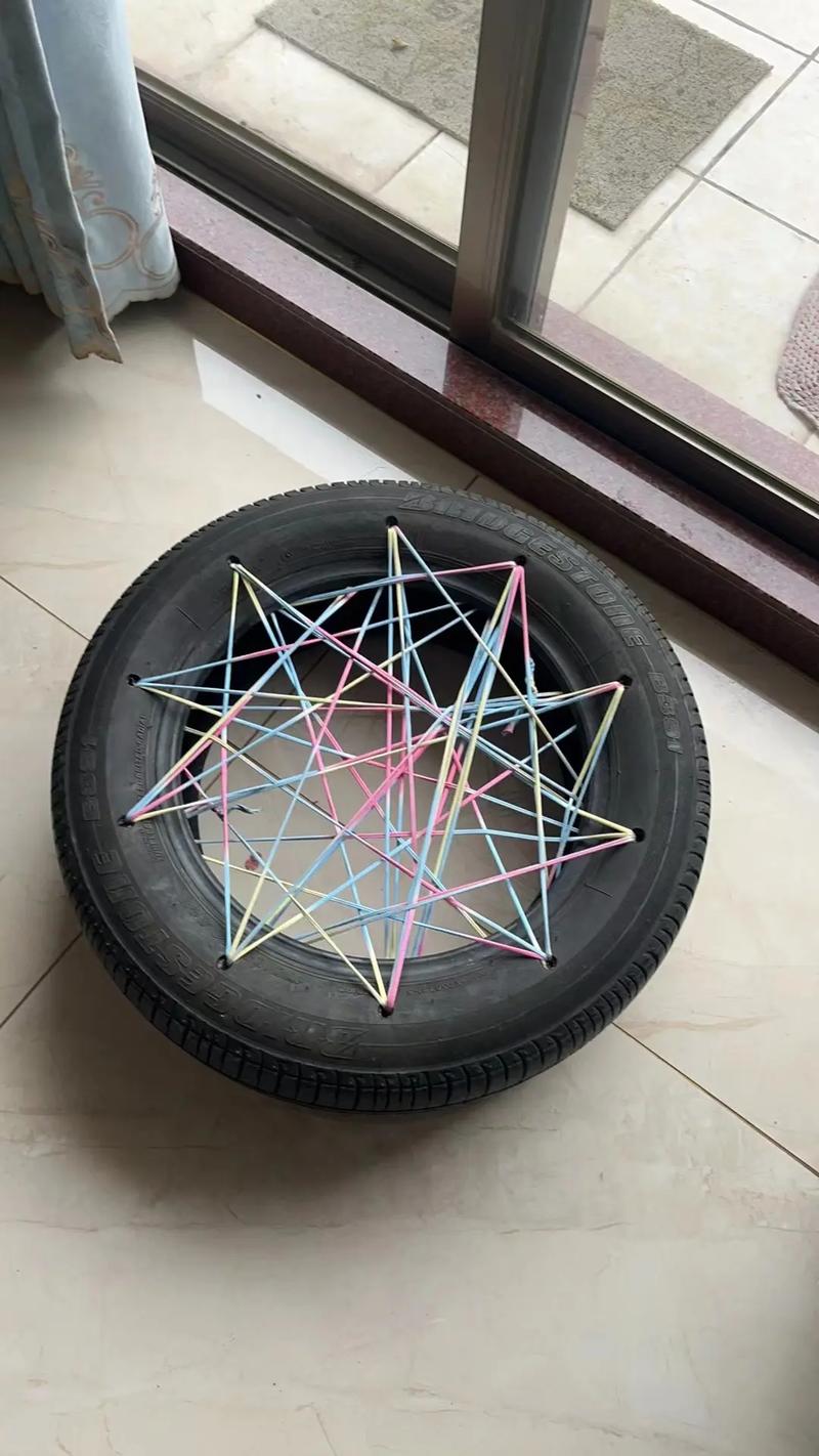 旧轮胎改造的3种创意家具