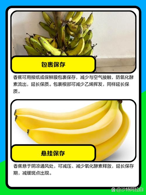 香蕉保鲜的正确存放方式