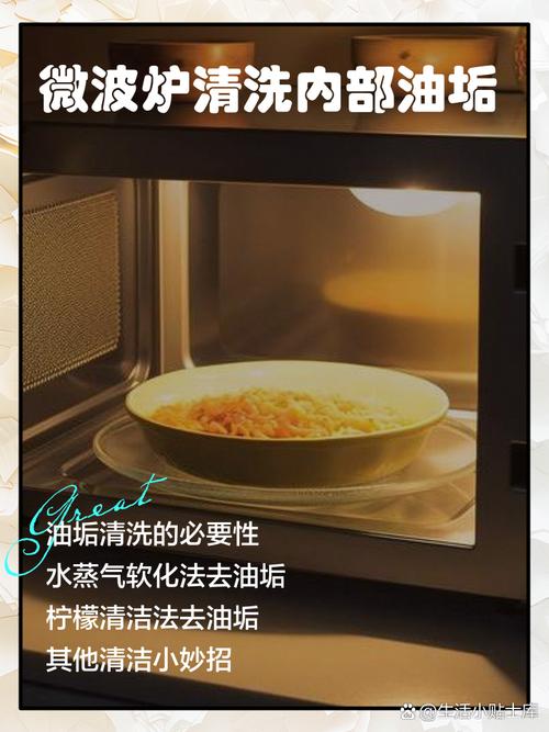 为什么微波炉要定期清洁?