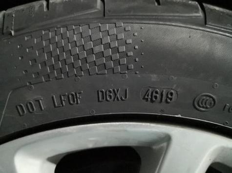 轮胎DOT代码的生产日期