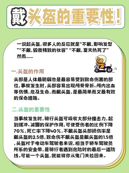 骑电动车必须戴头盔的科学依据