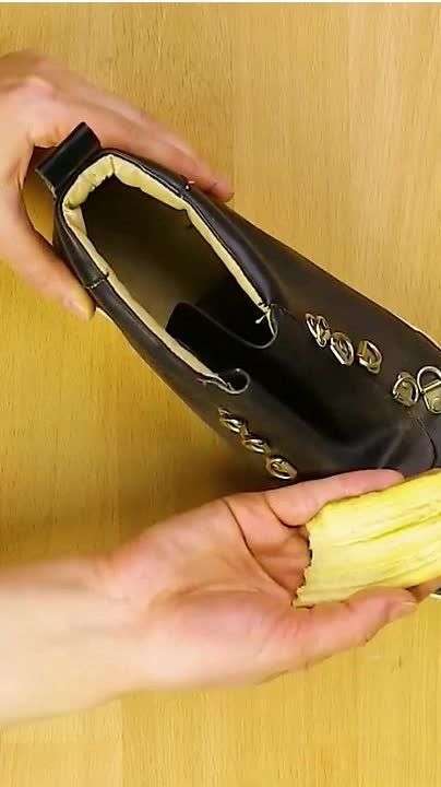 香蕉皮擦皮鞋真的能光亮如新？