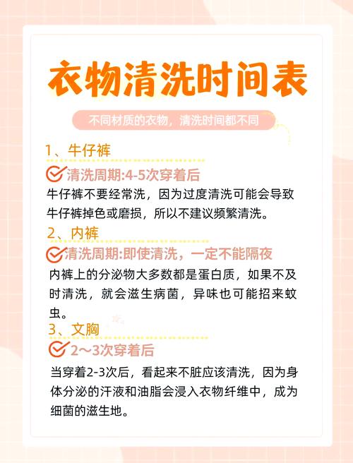 不同材质衣物的正确清洗方法