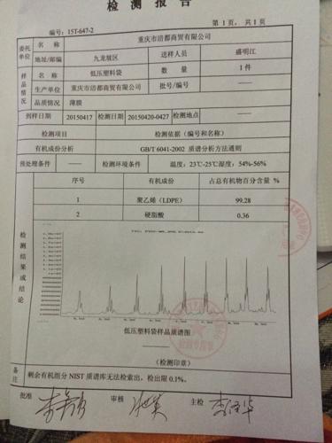 塑料袋装滚烫食物=塑化剂释放？红外光谱分析