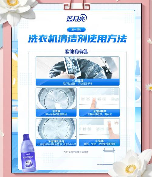 洗衣机应该怎么清洁消毒？