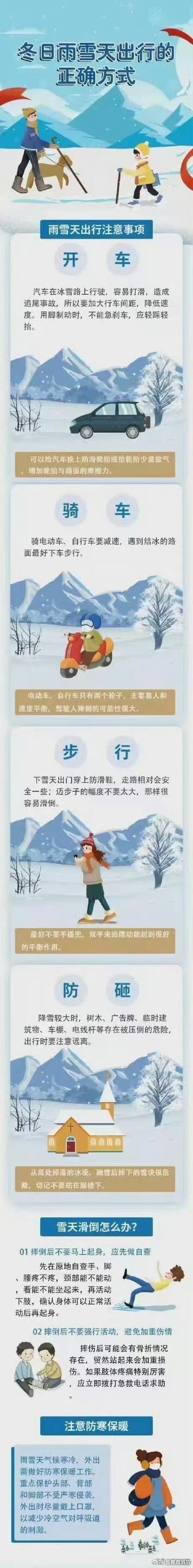 冬天防滑倒有技巧！走路姿势很重要