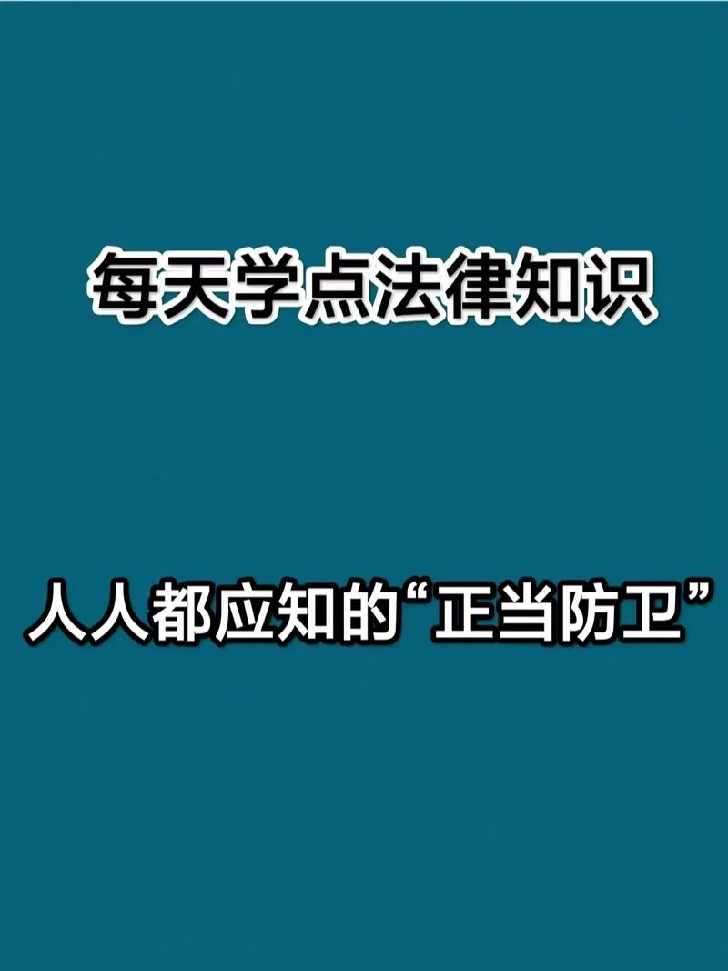 正当防卫的法律界限