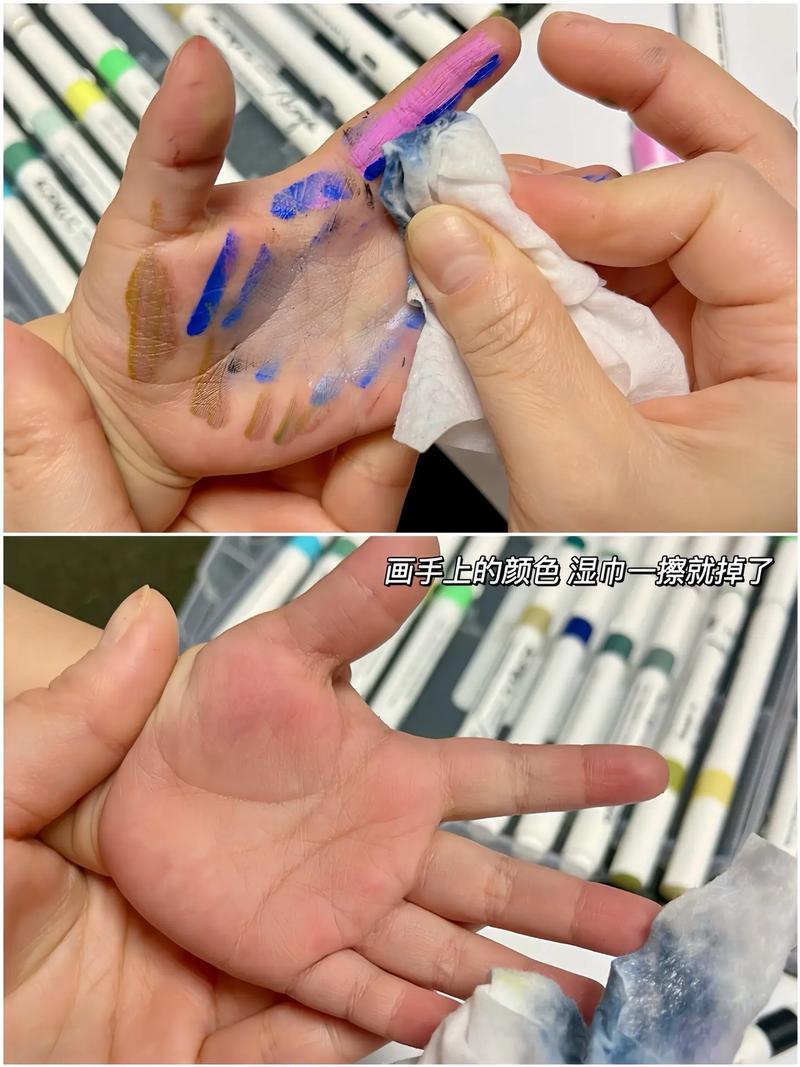 快速去除衣服上马克笔印的「酒精擦拭法」
