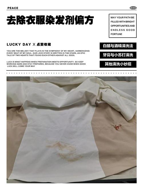 如何去除衣服上的染发剂?