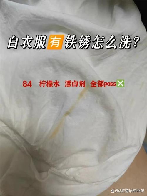 怎样去除衣服上的铁锈渍?