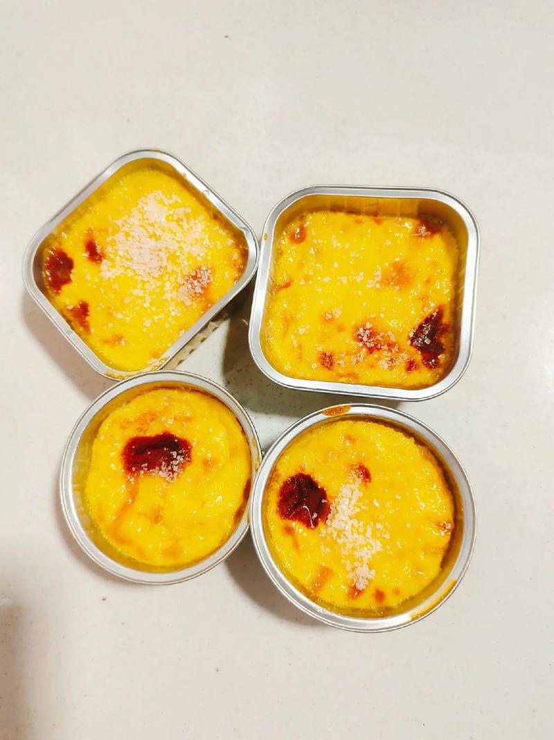 微波炉美食：2分钟做出焦糖布丁