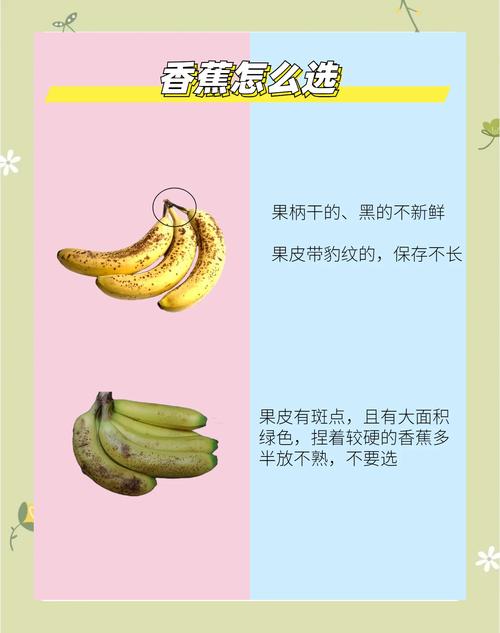 教你挑选新鲜香蕉的小技巧