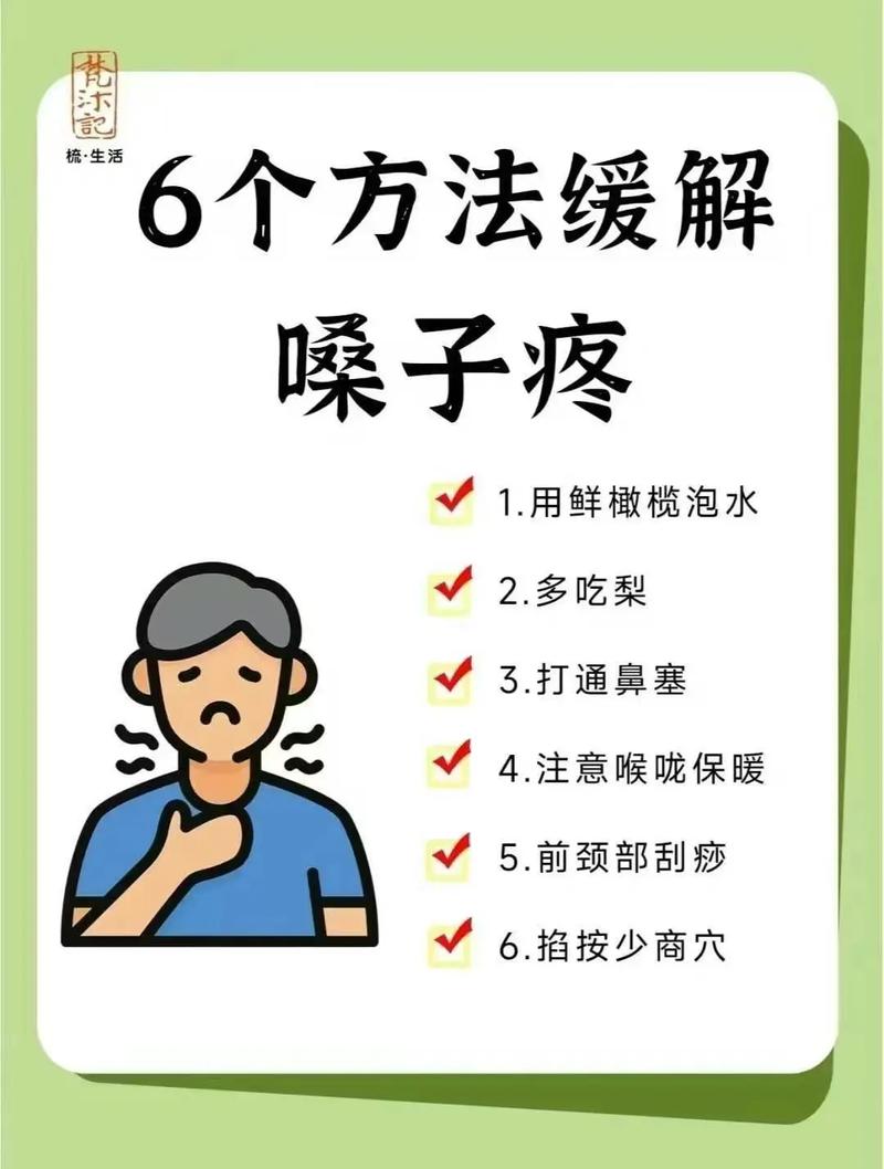 快速缓解嗓子疼的 “吞咽训练”