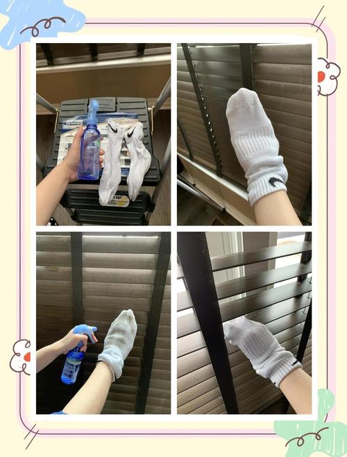 旧袜子剪个洞，变身手指清洁套