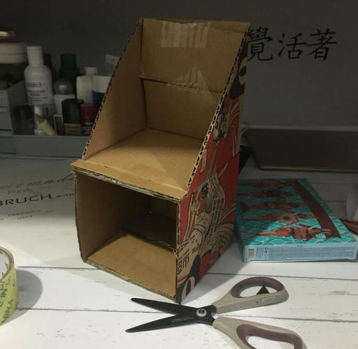 快递盒DIY：制作儿童玩具收纳箱