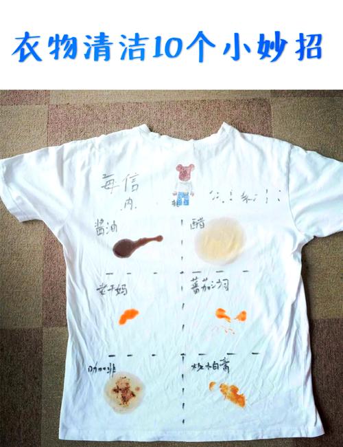 怎样去除衣服上的番茄酱块渍？