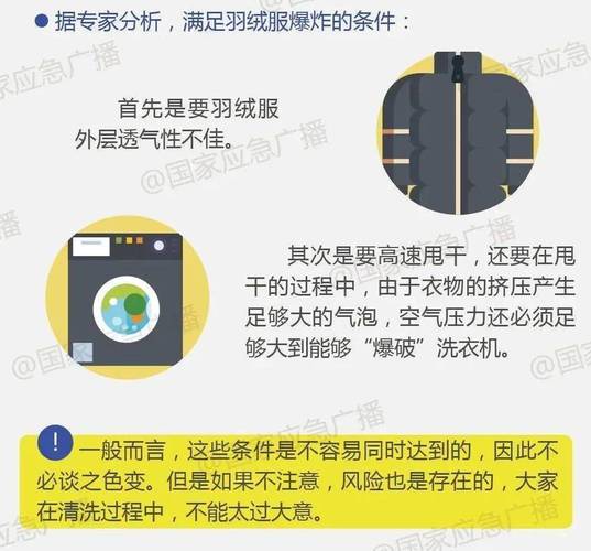 洗衣机洗羽绒服会爆炸?