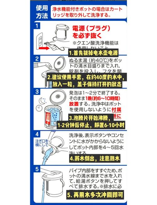 如何清洗电热水壶底座的污垢?