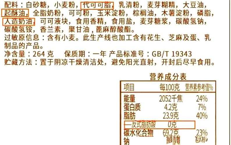教你看懂食品包装上的 “隐藏陷阱”