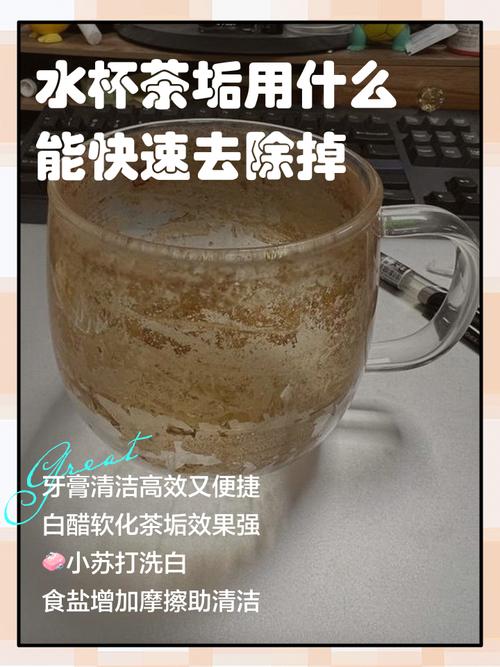 教你一招,快速去除杯子里的茶垢