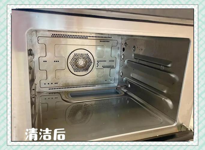 用小苏打加温水,清洁烤箱顽固污渍