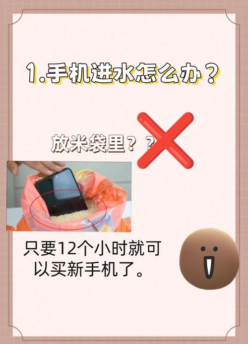 手机进水怎么办？大米吸水法真的有效吗