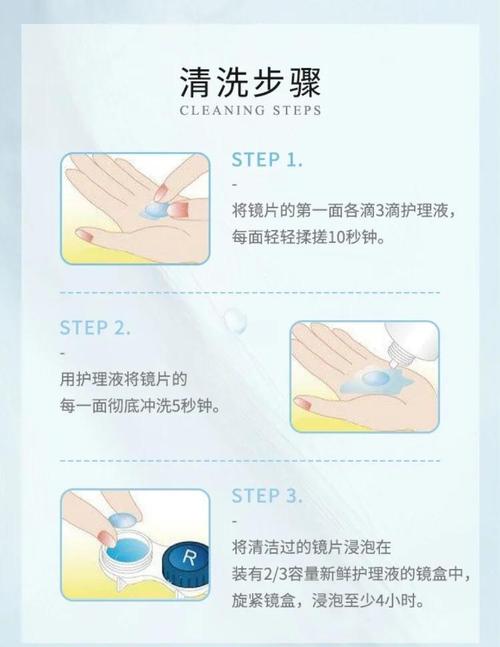 如何正确清洗隐形眼镜?