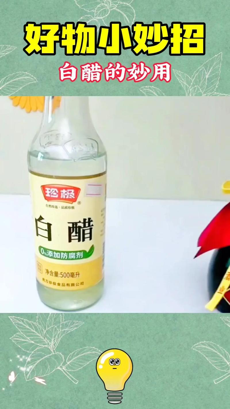 自制天然地板清洁剂,白醋加温水就搞定
