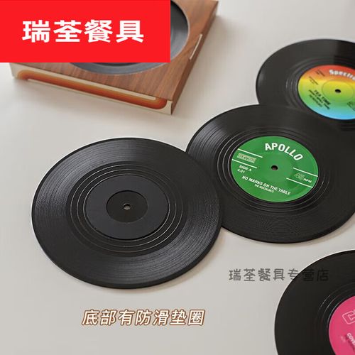 旧 CD 改造成创意杯垫,氛围感拉满
