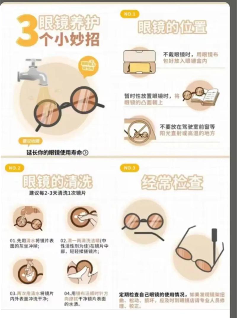 眼镜镜片磨损怎么办？更换新镜片提升清晰度