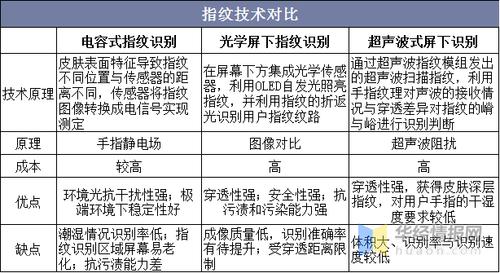 为什么人会有指纹识别技术分类？