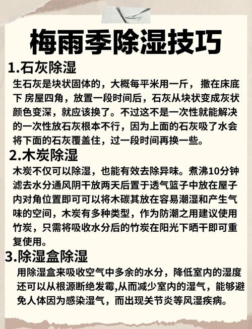 除湿盒湿度误区!过高或过低的危害
