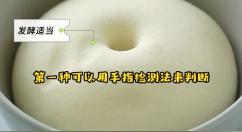 面团发酵成功的判断标准