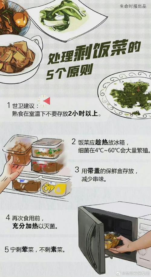 剩饭剩菜安全食用原则