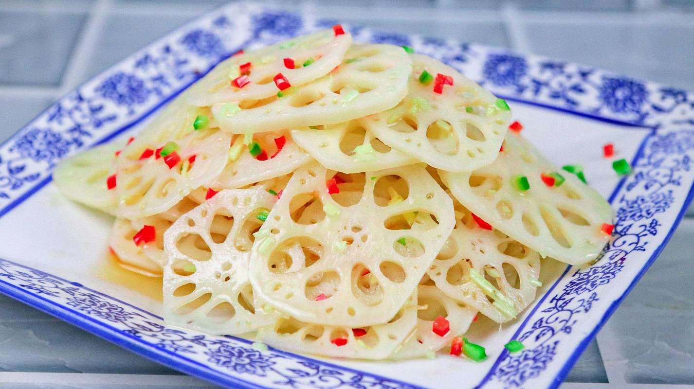 炒藕片时泡水加醋的作用?氧化变色抑制