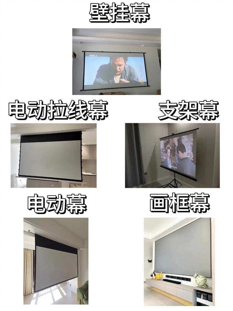 投影幕布选择？白墙or抗光幕布？