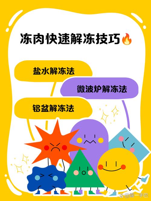 快速解冻肉类的安全技巧