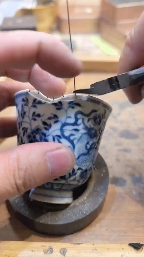 陶瓷花瓶裂痕修复误区!错误工艺 + 正确方法