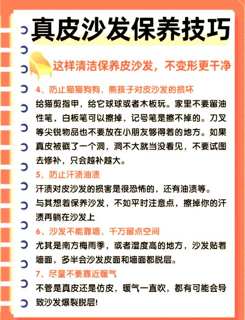 皮质家具防老化保养误区！保养周期与护理方法
