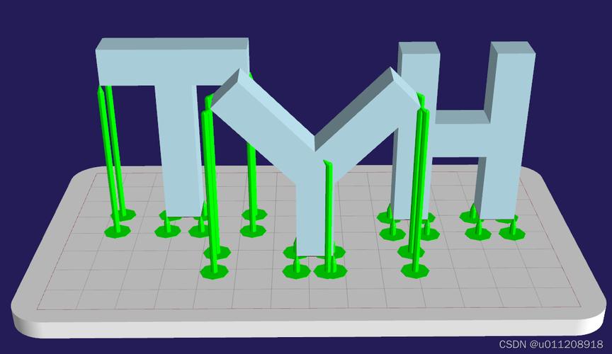 3D打印模型支撑优化!软件算法+手动调整